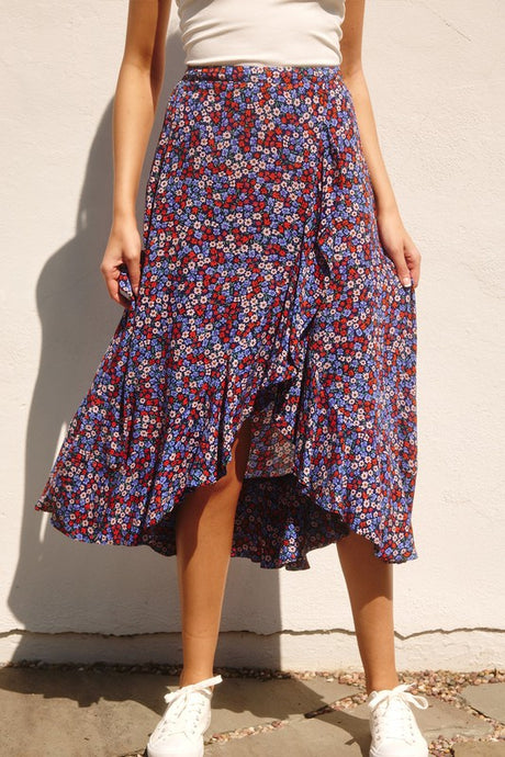 FINAL SALE Sienna Skirt-Navy