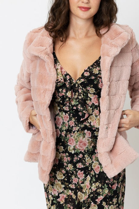 Gayle Jacket-Blush