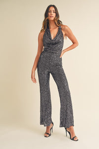 Malia Sequin Jumpsuit