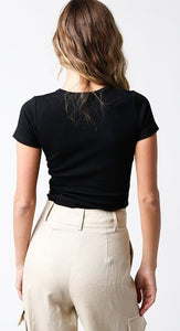 Megan Top-Black