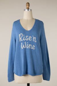 Rise N Wine Sweater