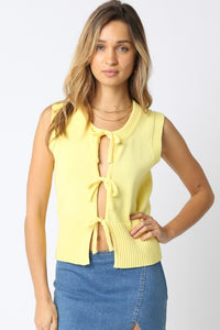 Georgina Top-Yellow