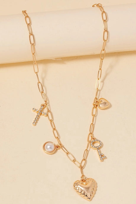 Kat Charm Necklace