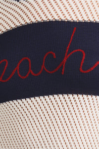 Beach Sweater-Navy