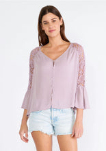 FINAL SALE Clea Top-Lavender