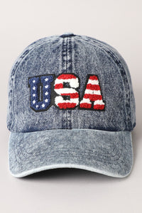 USA Dark Denim Hat