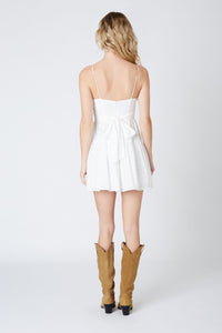 Dalia Dress-White