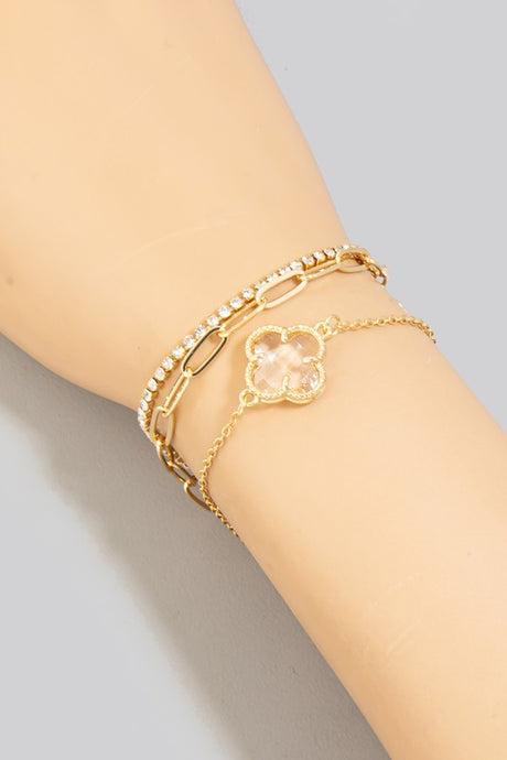 Clover Charm Bracelet