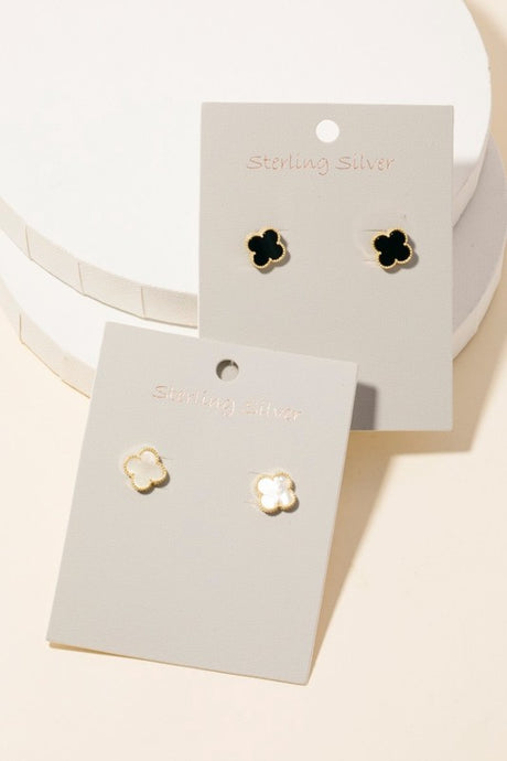 Clover Stud Earrings