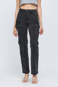 Charcoal Cargo Jeans