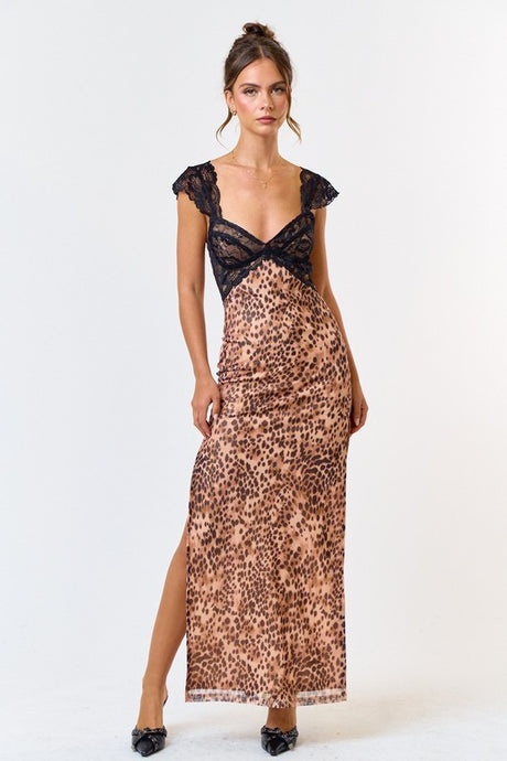 Rachel Leopard Dress