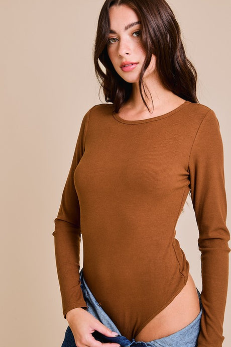 Teri Bodysuit-Brown