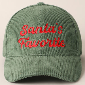 Santa’s Favorite Cap-Green