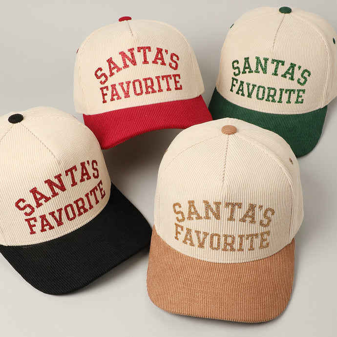 Santa’s Favorite Glitter Cap