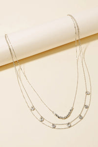 Sawyer Necklace-Silver