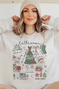 Tis the Season Sweatshirt-White