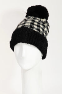 Polly Plaid Beanie