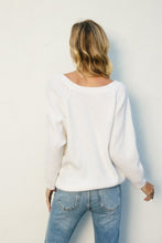 Fiona Sweater-White