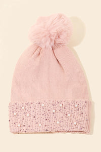 Pink Jewel Beanie