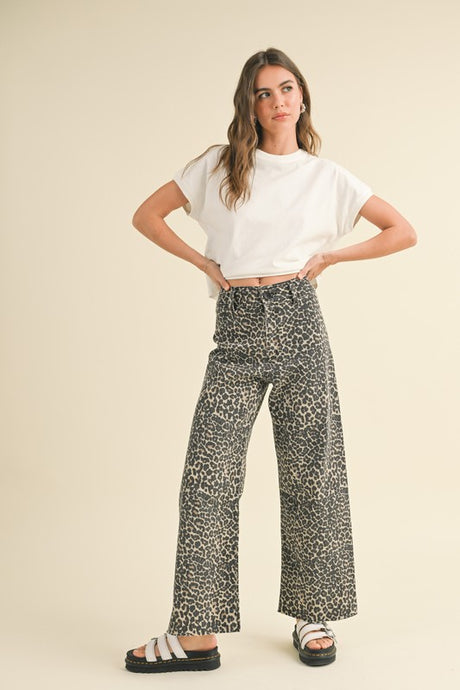 Tara Leopard Pants