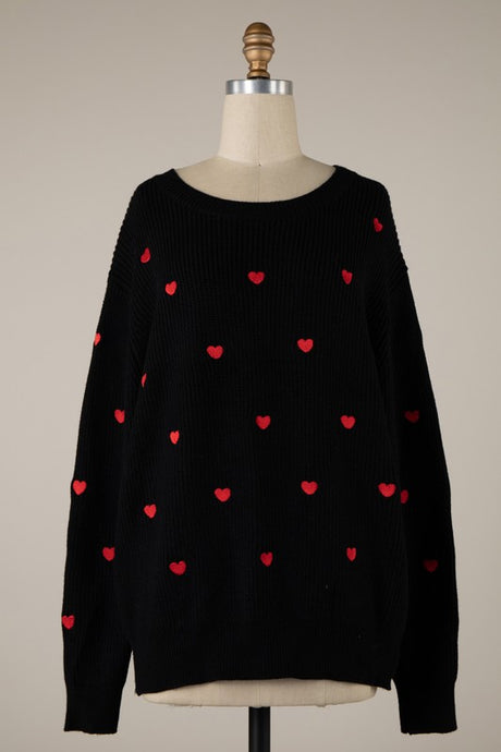 Jasmine Heart Sweater