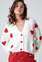 Julia Heart Cardigan