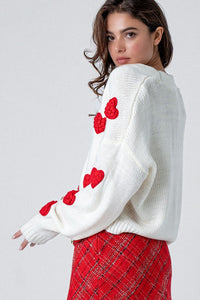 Julia Heart Cardigan