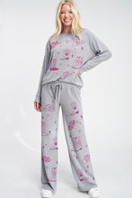 Cowgirl PJ Top-Grey