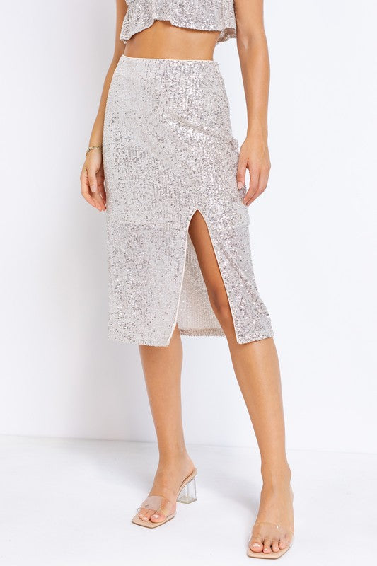 Sequin skirt for on sale sale