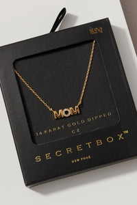 Love Mom Necklace