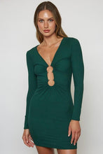 FINAL SALE Lucy Dress-Hunter Green