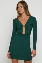 FINAL SALE Lucy Dress-Hunter Green