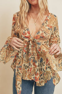 FINAL SALE Tiana Kimono Top